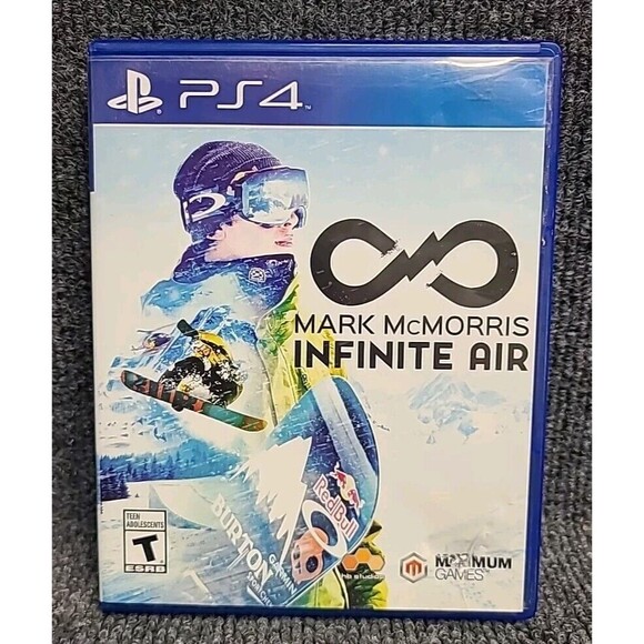 PS4 Mark McMorris Infinite Air (Sony PlayStation 4, 2016) No Manual Snowboarding - Picture 1 of 4